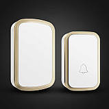 Дзвінок дверний бездротовий комплект із приймачем і 38 мелодіями, фото 2