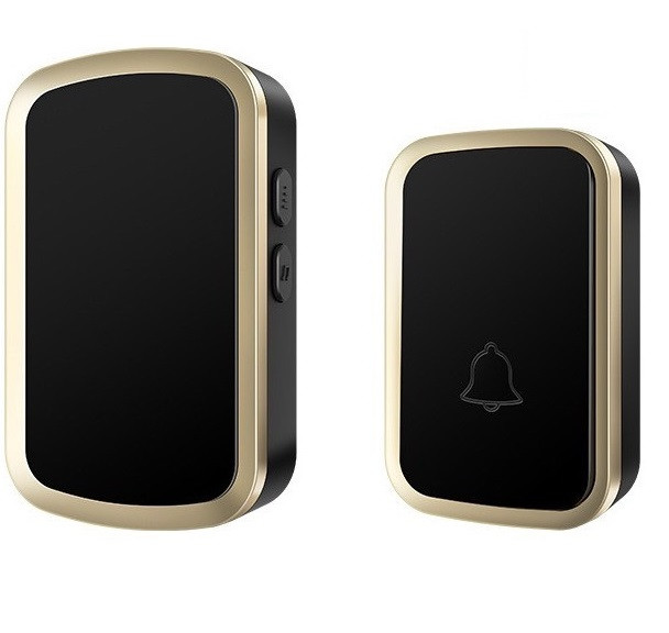 Дзвінок дверний бездротовий комплект із приймачем і 38 мелодіями, фото 1