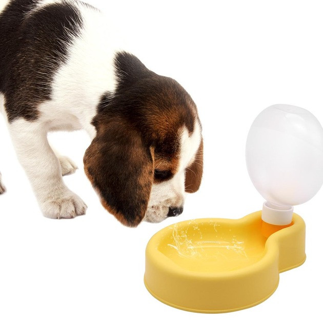 Поїльник портативний дорожній для собак 500 мл, фото 1