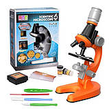 Мікроскоп дитячий Scientific Shantou з комбінованою підсвіткою, фото 4
