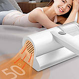 Ручний бездротовий пилосос Dust Remover ART-5045 з УФ-лампою проти пилових кліщів, акумуляторний, фото 8