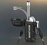 USB-запальничка Lighter Explorer IP56 електродугова, перезаряджувана, без газу, чорна/камуфляж, фото 4