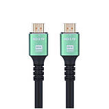 Кабель HDMI HD2.1V Premium 1.5 м 8K, версія 2.1, 48 Гбіт/с, підтримка 4K 120 Гц і 8K 60 Гц, фото 7