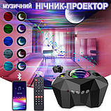 Проєктор зоряного неба Dream Aurora Star Lights, чорний, нічник для дитячої, фото 10