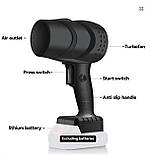 Акумуляторний вентилятор-повітряна піч для багаття 1014, портативний, фото 3