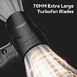 Акумуляторний вентилятор-повітряна піч для багаття 1014, портативний, фото 7