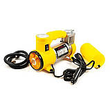 Автокомпресор Air Compressor 12V/220V з цифровим манометром, живлення від прикурювача, фото 4