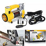 Автокомпресор Air Compressor 12V/220V з цифровим манометром, живлення від прикурювача, фото 9