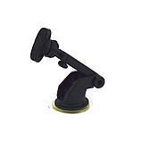 Магнітний тримач телефона 360°, кріплення на скло або торпедо, фото 5