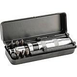 Ударні викрутки 14 предметів із перехідником і бітами, 1/2", ударно-поворотна функція, фото 4