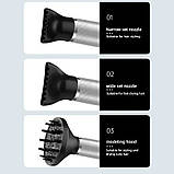 Іонний фен Hairdryer 1000 Вт, холодне повітря, функція самоочищення, фото 6