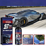 Автомобільна поліроль Rayhong 3 в 1 з губкою, мікрофіброю, захист від бруду та дощу, 120 мл, фото 3