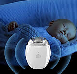 Дитяча портативна пилка для нігтів з LED-підсвіткою, USB заряджання, 3 швидкості, безпечна, фото 8