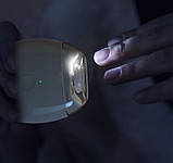 Дитяча портативна пилка для нігтів з LED-підсвіткою, USB заряджання, 3 швидкості, безпечна, фото 9