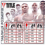 Боксерські рукавиці TITLE Classic Black Max, Чорні, 16 унцій (454г.) для спортсменів 90-100 кг. + бинти, фото 10