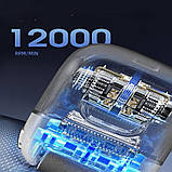 Електрична пемза для стоп з LED-дисплеєм, роликова, 3 режими швидкості, педикюр, фото 9