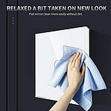 Розумний сенсорний вимикач 2 канали, біле сенсорне керування, фото 2