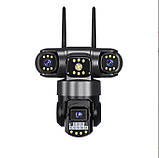 IP-камера V381 SC29-W 12 МП, 4 об'єктиви, Wi-Fi, підтримка V380 PRO, фото 9