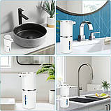 Сенсорний дозатор для рідкого мила та мийного засобу ПЕНА 350 мл безконтактний з акумулятором і кріпленням, фото 10