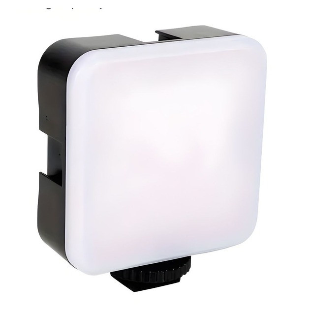 Міні LED-лампа для знімання Mobile AY-49S 49 світлодіодів 6500 K 3 рівні яскравості холодне світло, фото 1