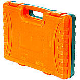 Набір інструментів New Tools 53 предмети в кейсі з тріскачкою 1/4", торцевими головками, бітами та ключами, фото 3