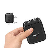 Електробритва Kemei KM-1005 роторна водонепроникна IPX7 USB-зарядка для сухого та вологого гоління, фото 4