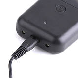 Електробритва Kemei KM-1005 роторна водонепроникна IPX7 USB-зарядка для сухого та вологого гоління, фото 2