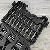 Універсальний набір викруток і біт із тріскачкою та головками в кейсі інструмент для дому авто та електроніки, фото 4