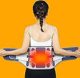 Регульований ортопедичний корсет RD-1814 для спини з підтримкою попереку та фіксувальною пластиною, фото 4