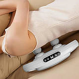 Ручний масажер FZ-668 Deep Tissue Pro з 4 змінними головками, антистрес, вібраційний, фото 2