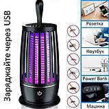 Пастка для комах LY-851 з акумулятором 4000 мА·год і USB зарядкою, фото 7