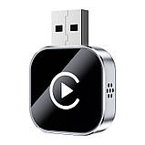 Автоадаптер CarPlay/Android Auto з USB Type-C, plug&play, бездротове під'єднання, фото 5