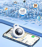 Розумний брелок Remax RT-G2303, GPS-трекер, IPX5, Find My, білий корпус, фото 2