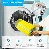 Універсальний мішок для прання взуття, кросівок і делікатних тканин, 39×19 см, фото 8