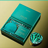 Триколірний тональний кушон Drawshe Emerald Crystal Glow, змінний блок, зволоження, 24 г, фото 3