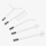 Дарсонваль для обличчя й тіла з 5 змінними насадками, косметологічний прилад, догляд за шкірою і волоссям, фото 4