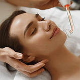 Дарсонваль для обличчя й тіла з 5 змінними насадками, косметологічний прилад, догляд за шкірою і волоссям, фото 6