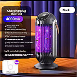 Пастка для комах LY-852 з електрошоком, USB Type-C, нічний світильник, 4000 V, фото 6