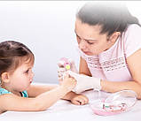 Електричний тример для нігтів 6-в-1 з LED-підсвіткою, безпечний для дітей і дорослих, фото 4