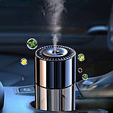 Автомобільний аромадифузор із проекцією зірок, скляний, 160 мл, 3 режими, акумулятор, фото 4