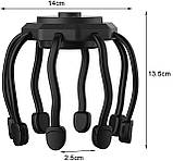 Електромасажер «Вісьминіг» для голови, вібрація 3 режими, акумулятор 1000 мА·год, фото 4