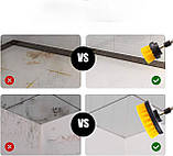 Набір DS-012, 8 щіток і насадок для дриля, чищення плитки, килимів, ванн, авто, фото 8