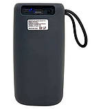 Компактна Bluetooth-колонка MB-041 9150 з LED-підсвіткою USB Type-C акумулятор 1200 мА·год, фото 4