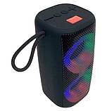 Компактна Bluetooth-колонка MB-041 9150 з LED-підсвіткою USB Type-C акумулятор 1200 мА·год, фото 5