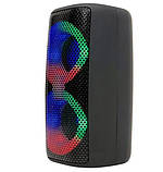 Компактна Bluetooth-колонка MB-041 9150 з LED-підсвіткою USB Type-C акумулятор 1200 мА·год, фото 2
