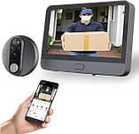 Відеодомофон Tuya Life 300PA 20 МП з нічним баченням і віддаленим доступом Wi-Fi, фото 4