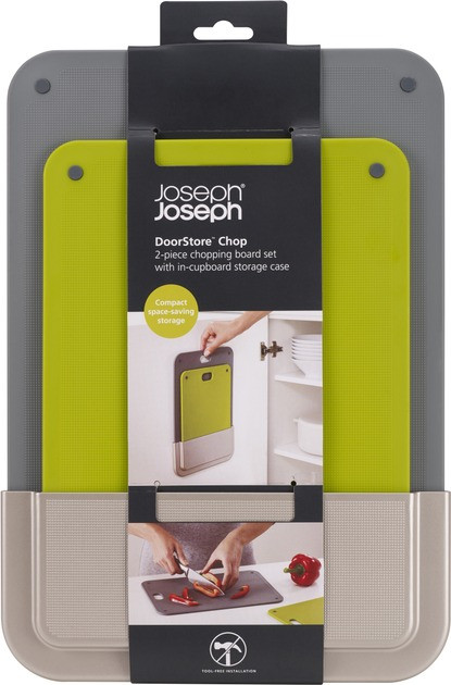 Набір обробних дощок Joseph Joseph з кріпленням до стіни двобічні дошки для кухні, фото 1