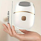 Електрична шліфувальна машинка для п'ят акумуляторна 2 режими USB роликова пилка для ніг, фото 5