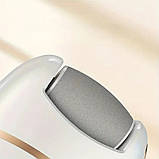 Електрична шліфувальна машинка для п'ят акумуляторна 2 режими USB роликова пилка для ніг, фото 10