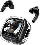 Бездротові навушники Inspire Air MAX прозорий кейс LCD сенсорне керування Bluetooth 5.0, фото 4